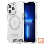 Aizmugurējais vāciņš Guess  Silver || Transparent 