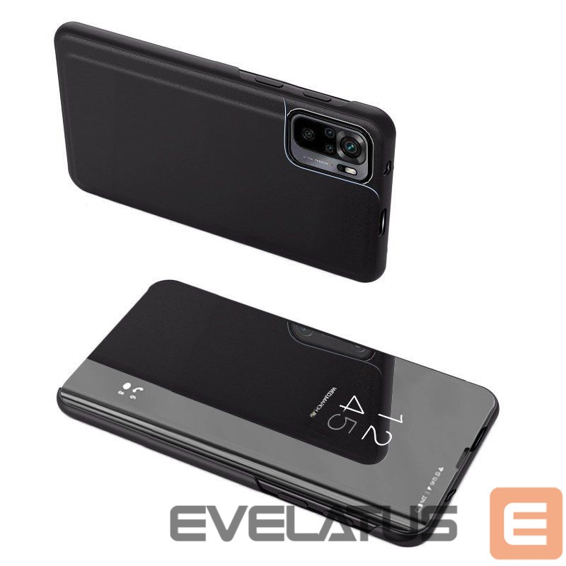 Aizmugurējais vāciņš Hurtel - Clear View Case cover for Xiaomi 13 Pro cover with a flap black