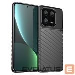 Aizmugurējais vāciņš Hurtel  Thunder Case case for Xiaomi 13 Pro silicone armor case black 