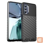 Aizmugurējais vāciņš Hurtel  Thunder Case for Motorola Moto G62 5G silicone armor case black 