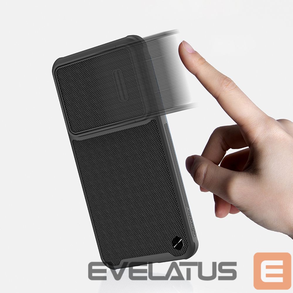 Aizmugurējais vāciņš Nillkin Nillkin Textured S Case for Samsung Galaxy S23+ armored cover with camera cover black