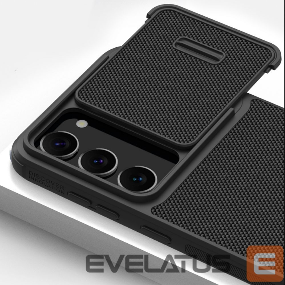 Aizmugurējais vāciņš Nillkin Nillkin Textured S Case for Samsung Galaxy S23+ armored cover with camera cover black