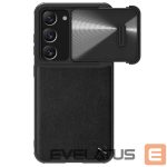 Aizmugurējais vāciņš Nillkin  Nillkin CamShield Leather S Case for Samsung Galaxy S23+ cover with camera cover black