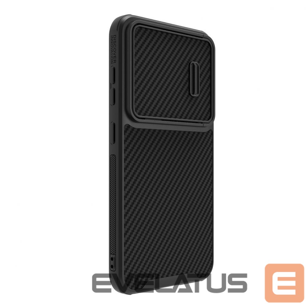Aizmugurējais vāciņš Nillkin Nillkin Synthetic Fiber S Case for Samsung Galaxy S23+, camera cover, black