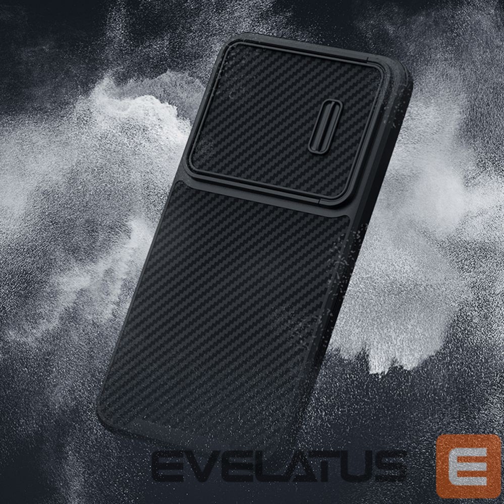Aizmugurējais vāciņš Nillkin Nillkin Synthetic Fiber S Case for Samsung Galaxy S23+, camera cover, black
