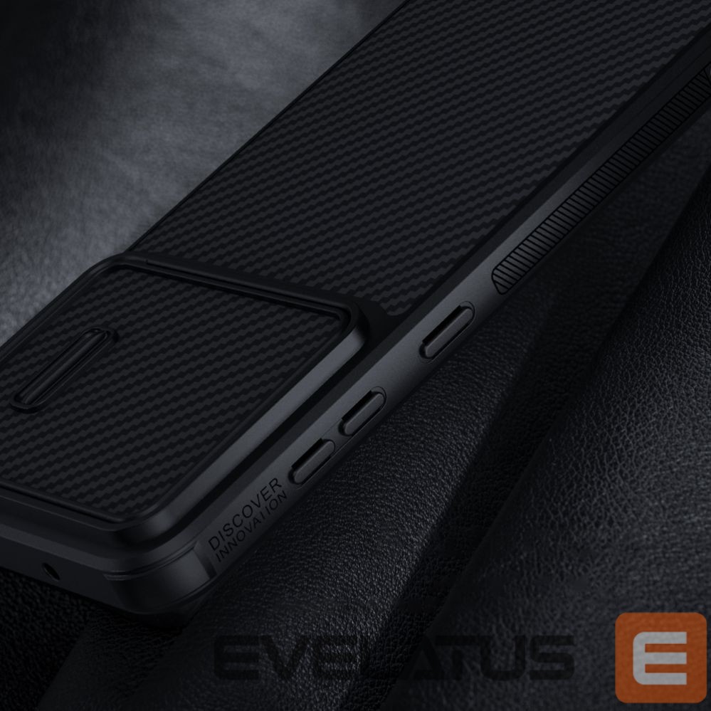 Aizmugurējais vāciņš Nillkin Nillkin Synthetic Fiber S Case for Samsung Galaxy S23+, camera cover, black