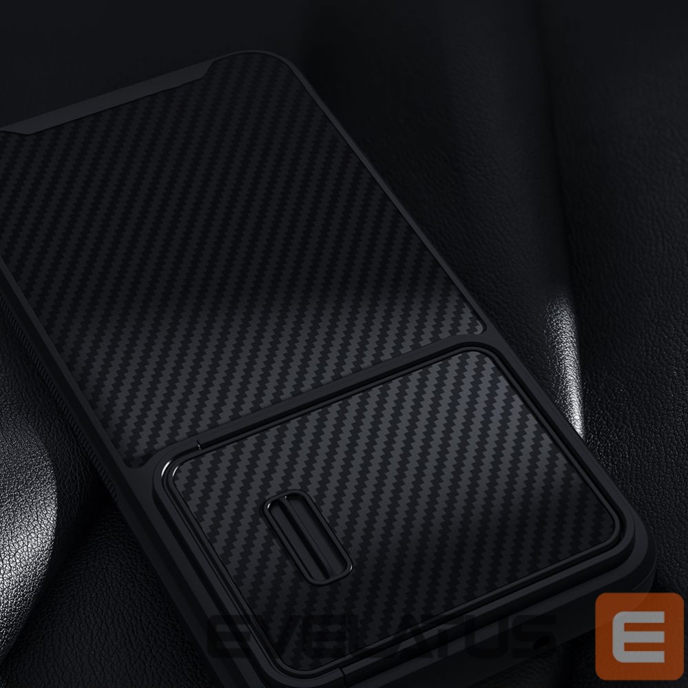 Aizmugurējais vāciņš Nillkin Nillkin Synthetic Fiber S Case for Samsung Galaxy S23+, camera cover, black