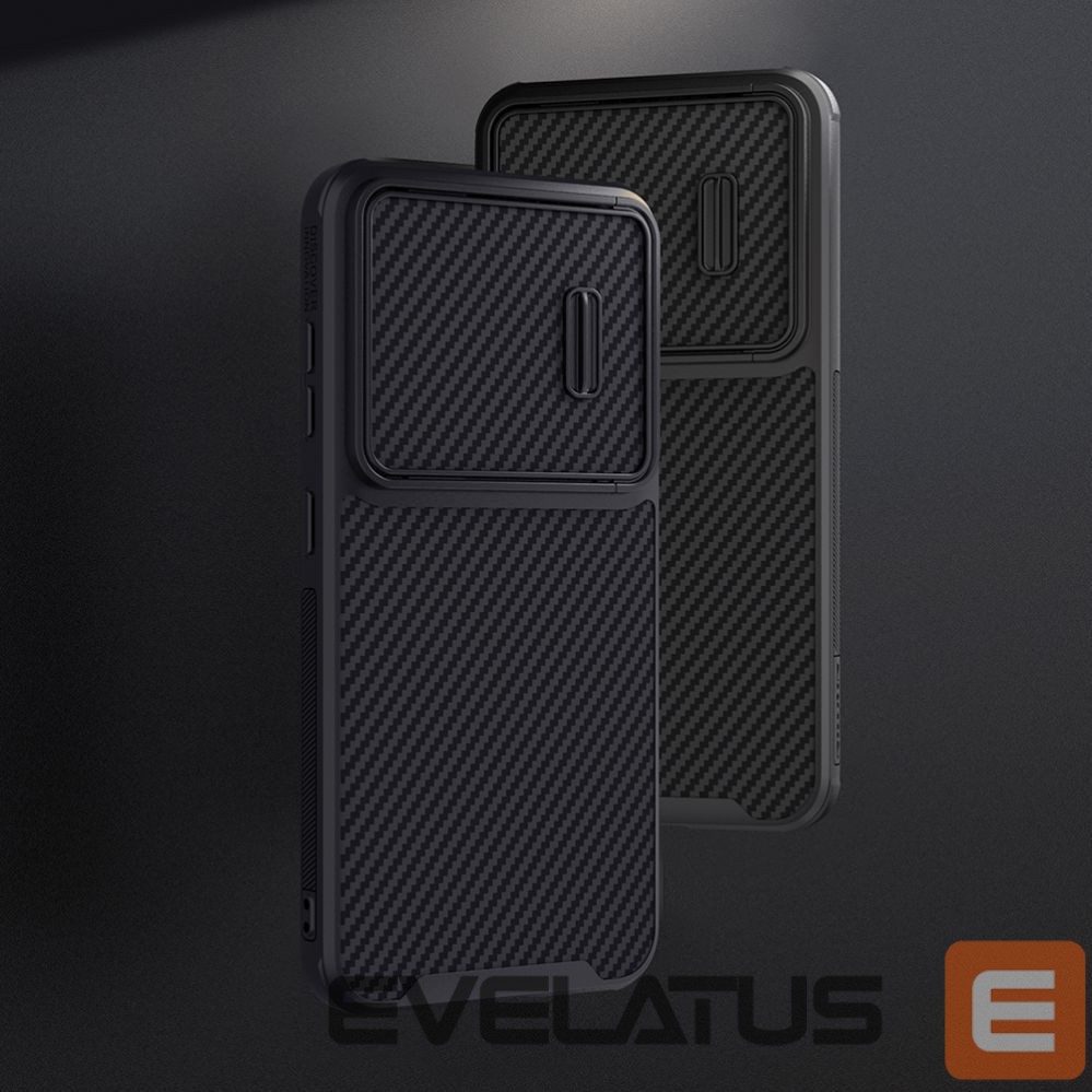 Aizmugurējais vāciņš Nillkin Nillkin Synthetic Fiber S Case for Samsung Galaxy S23+, camera cover, black