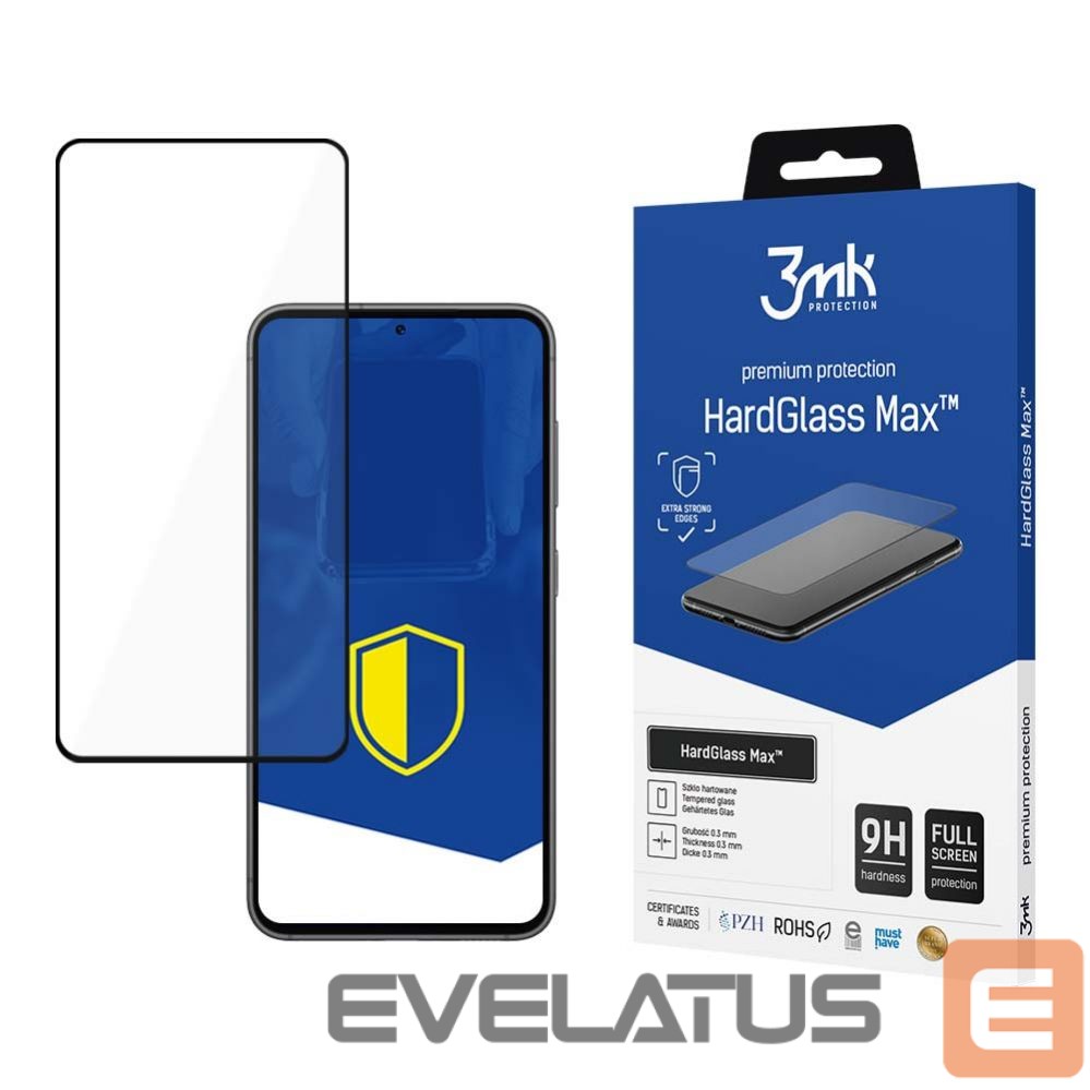 Aizsargstikls 3MK Samsung Galaxy S23 5G - 3mk HardGlass Max