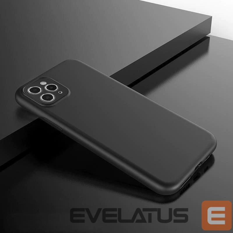 Aizmugurējais vāciņš Hurtel Soft Case case for Huawei nova Y61 thin silicone cover black