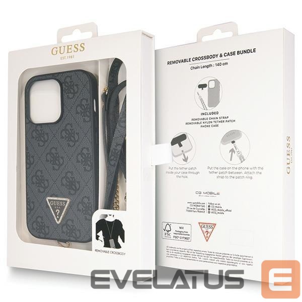 Aizmugurējais vāciņš Guess Black