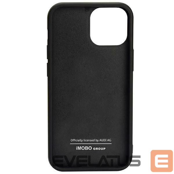 Aizmugurējais vāciņš Audi Audi Carbon Fiber Stripe iPhone 11 / Xr 6.1" black/black hardcase AUS-TPUPCIP11-R8/D1-BK