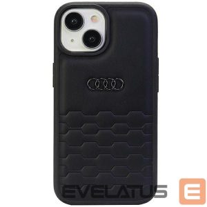 Aizmugurējais vāciņš Audi  Audi GT Synthetic Leather case for iPhone 15 Plus - black