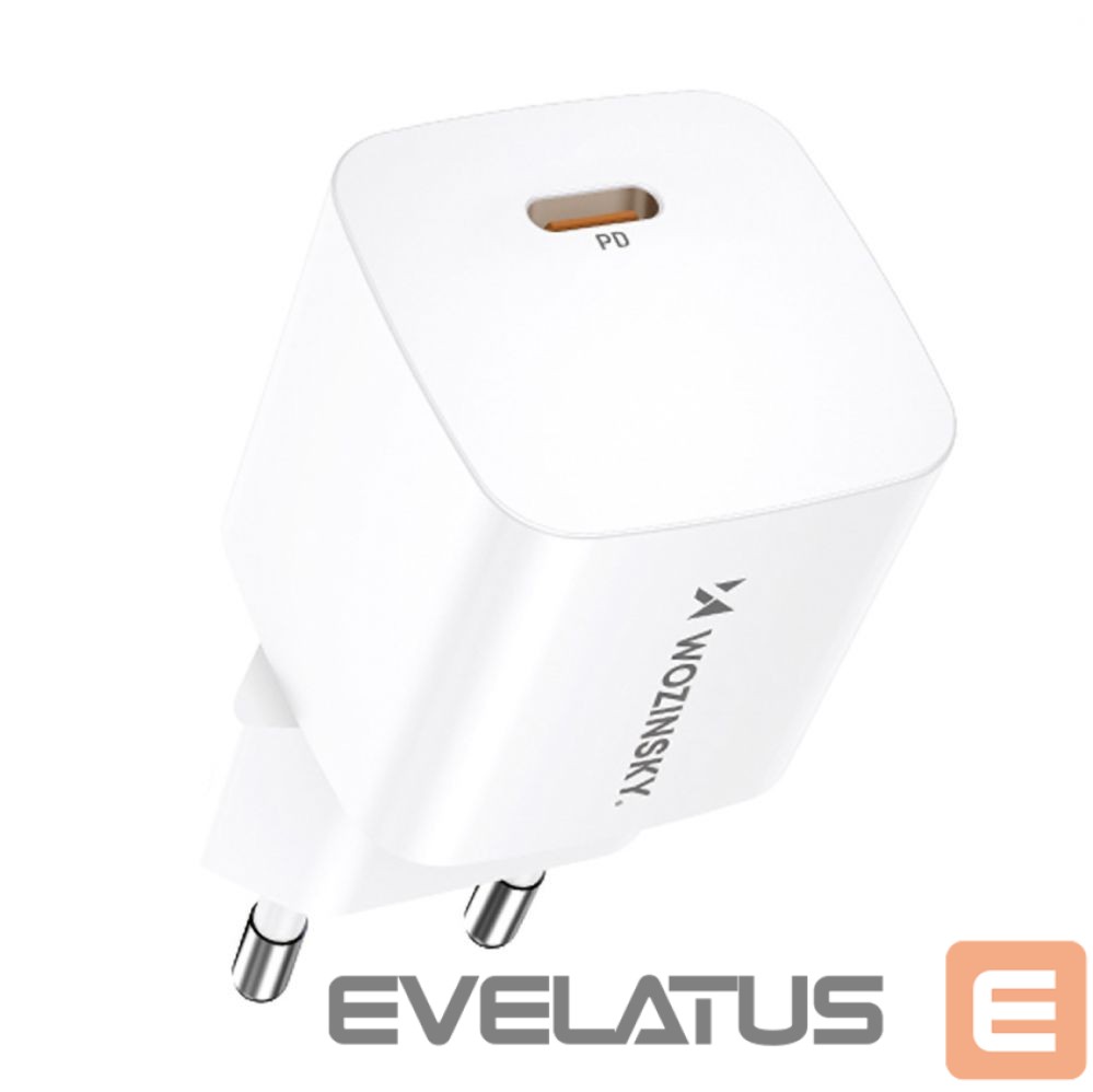 Adapteris Wozinsky Wozinsky CMWCS USB-C PD 20W Wall Charger - White