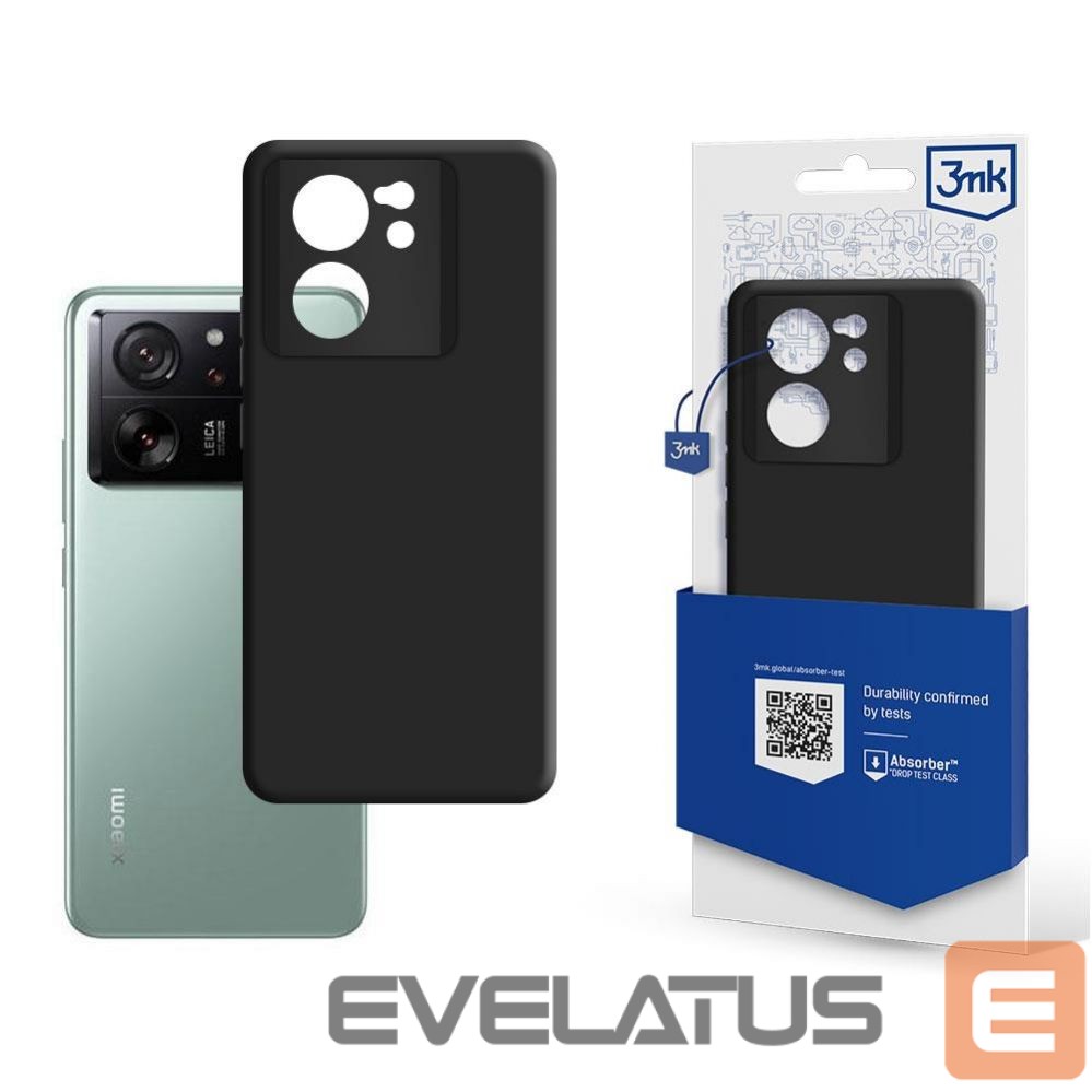 Aizmugurējais vāciņš 3MK 3mk Matt Case for Xiaomi 13T - black