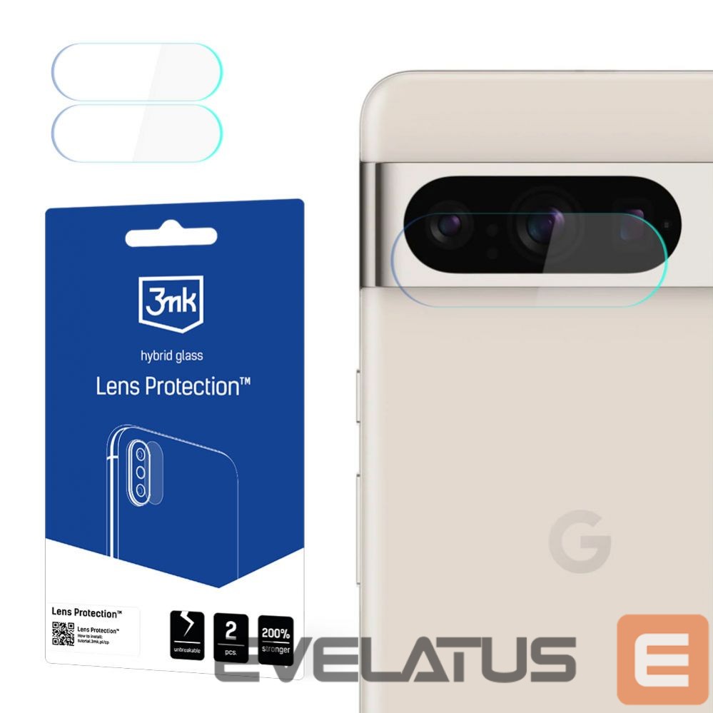 Aizsargstikls 3MK Google Pixel 8 Pro - 3mk Lens Protection