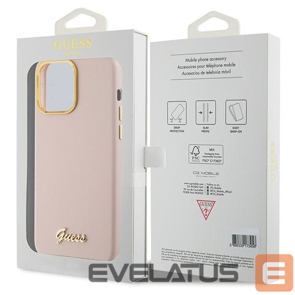 Aizmugurējais vāciņš Guess Pink