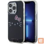 Aizmugurējais vāciņš Hello Kitty  Hello Kitty IML Kitty Face case for iPhone 15 Pro - black 