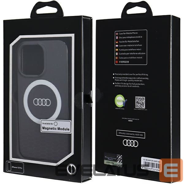 Aizmugurējais vāciņš Audi Black