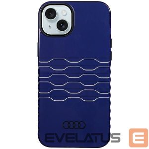 Aizmugurējais vāciņš Audi  Audi IML MagSafe case for iPhone 15 Plus / 14 Plus - blue