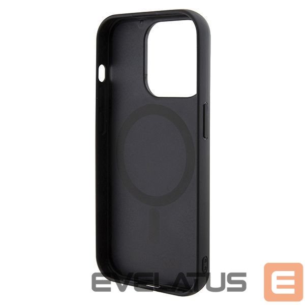 Aizmugurējais vāciņš Guess Guess GCube Stripes MagSafe case for iPhone 15 Pro Max - black