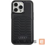 Cits mobilo telefonu aksesuārs Audi  Audi Synthetic Leather case with MagSafe for iPhone 13 Pro Max - black