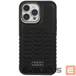 Cits mobilo telefonu aksesuārs Audi  Audi Synthetic Leather case with MagSafe for iPhone 14 Pro Max - black