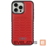 Cits mobilo telefonu aksesuārs Audi  Audi Synthetic Leather case with MagSafe for iPhone 15 Pro - red