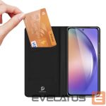 Aizmugurējais vāciņš Dux Ducis - Dux Ducis Skin Pro case with flap and card slot for Samsung Galaxy A55 5G - black 