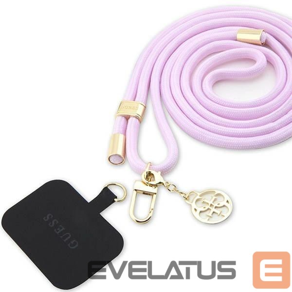 Cits mobilo telefonu aksesuārs Guess Guess CBDY Cord phone strap - lilac