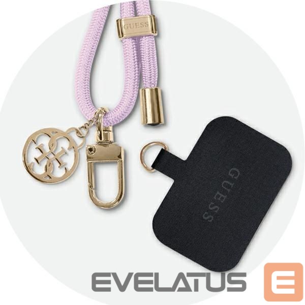 Cits mobilo telefonu aksesuārs Guess Guess CBDY Cord phone strap - lilac