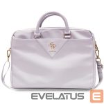 Cits mobilo telefonu aksesuārs Guess  Guess Triangle 4G bag for a 16" laptop - purple 