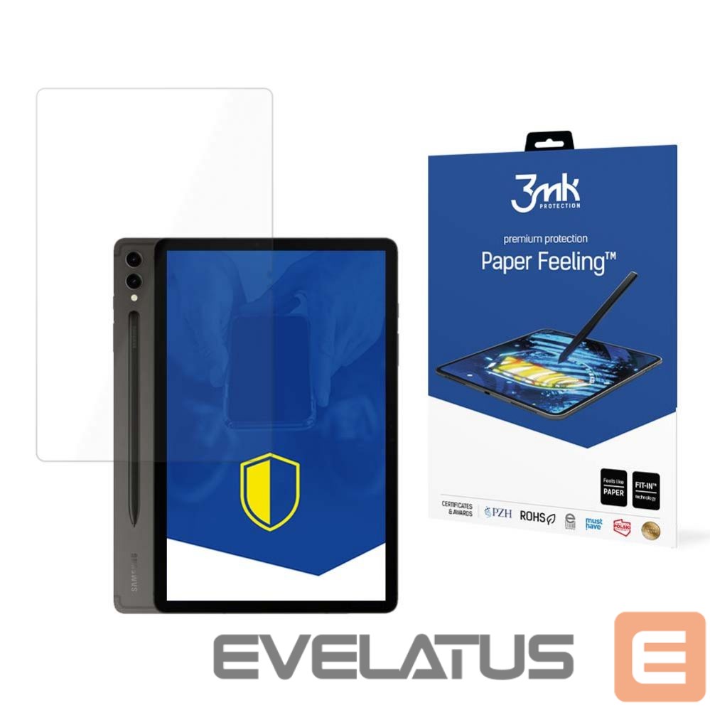 Cits mobilo telefonu aksesuārs 3MK 3mk Paper Feeling matte foil for Samsung Galaxy Tab S9+