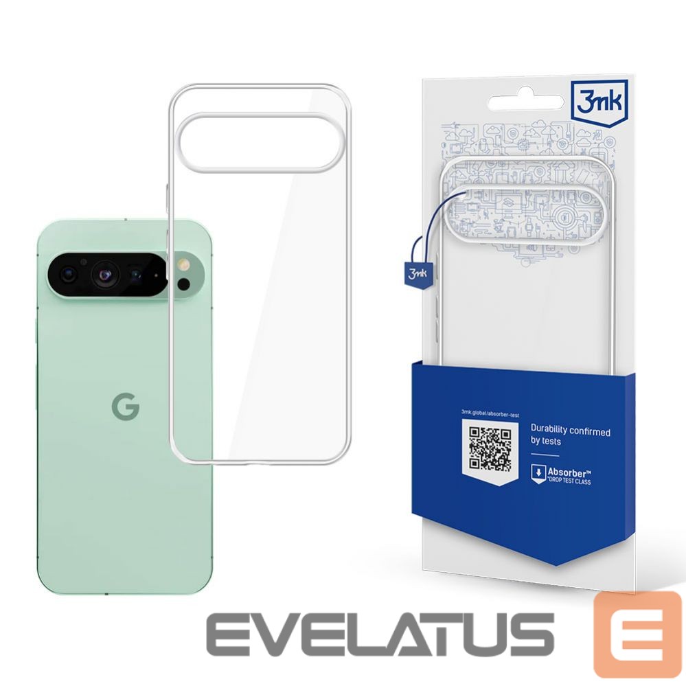 Cits mobilo telefonu aksesuārs 3MK 3mk Clear Case for Google Pixel 9 - transparent