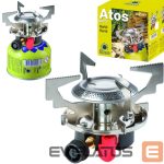 Cits mobilo telefonu aksesuārs Meva  Gas camping stove with gas cartridges (thread or valve) ATOS piezo igniter 1.8kW 