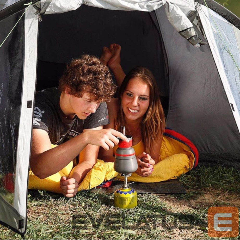 Cits mobilo telefonu aksesuārs Meva The lightest tourist stove for gas cartridges (valve or thread) HIKER 70gram 2.4kW