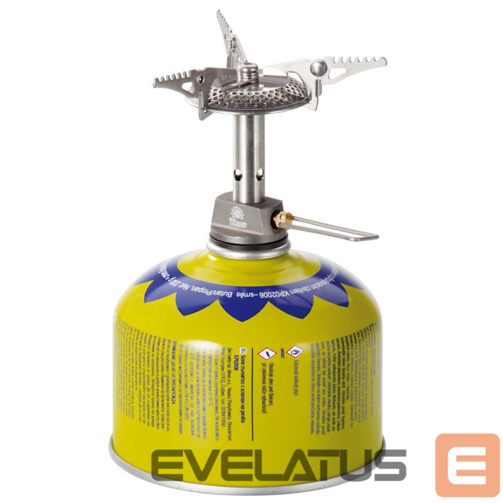 Cits mobilo telefonu aksesuārs Meva The lightest tourist stove for gas cartridges (valve or thread) HIKER 70gram 2.4kW