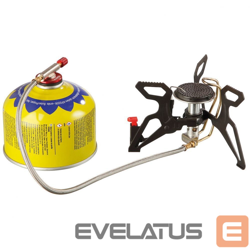 Cits mobilo telefonu aksesuārs Meva Tourist stove with gas heater and piezo igniter SPIDER PRO 3kW