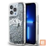 Aizmugurējais vāciņš DKNY  DKNY Liquid Glitter Big Logo iPhone 14 Pro Case - Black 