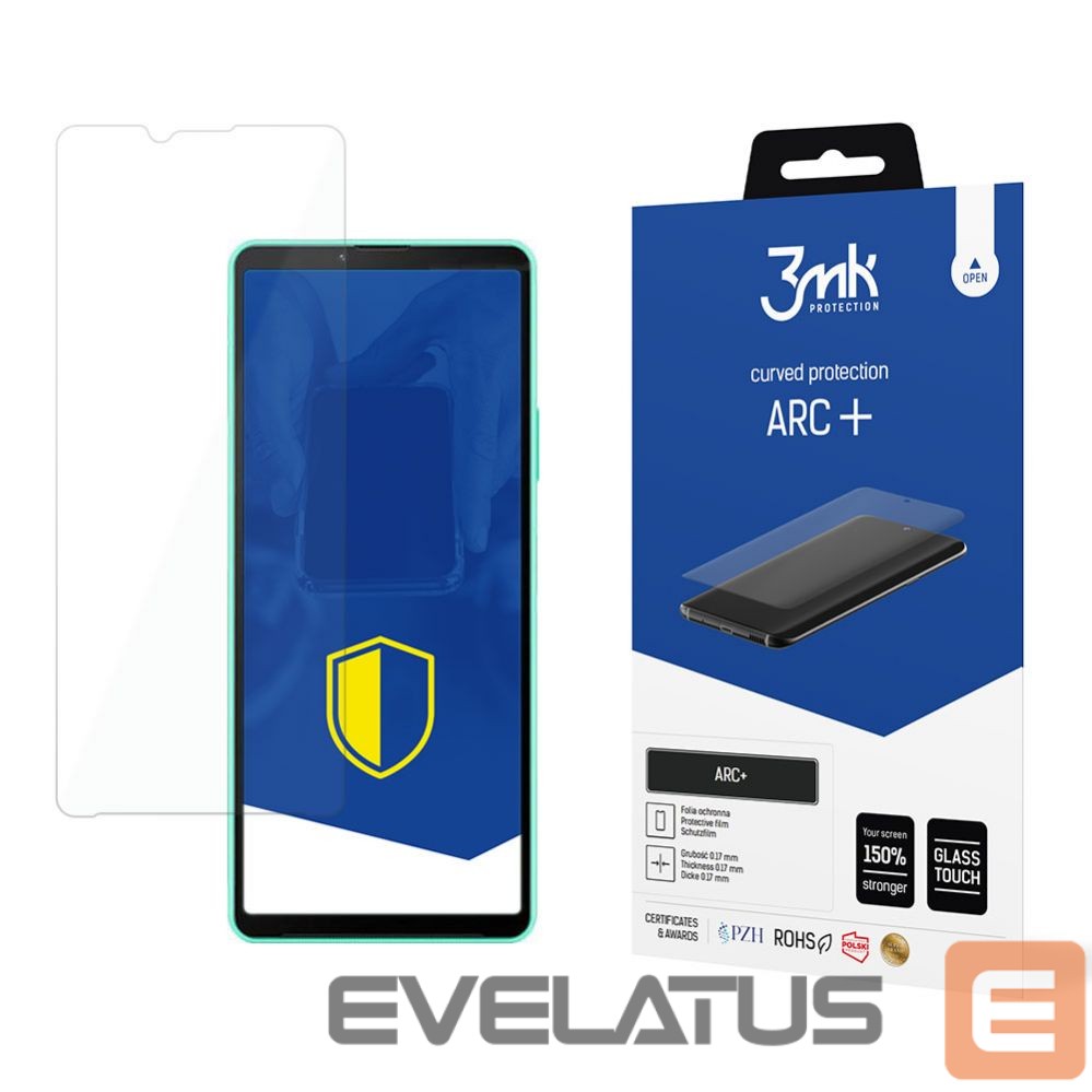 Cits mobilo telefonu aksesuārs 3MK 3mk ARC+ foil for Sony Xperia 10 IV