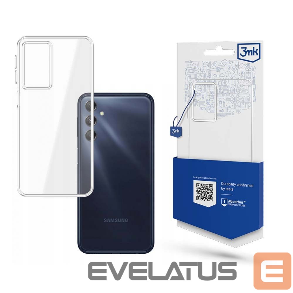 Cits mobilo telefonu aksesuārs 3MK 3mk Armor Case for Samsung Galaxy M34 5G - transparent