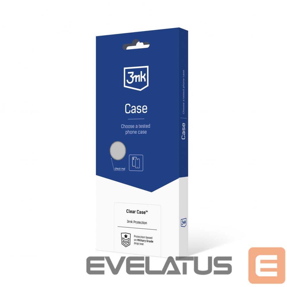 Cits mobilo telefonu aksesuārs 3MK 3mk Clear Case for Realme 12 5G - transparent