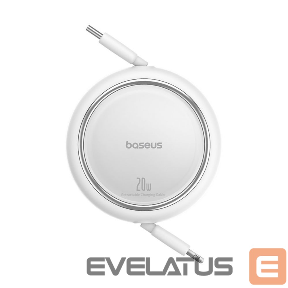 Kabelis Baseus Baseus Free2Pull Cable Retractable USB-C / Lightning 20W 1m - White