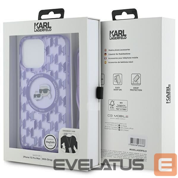 Cits mobilo telefonu aksesuārs Karl Lagerfeld Violet