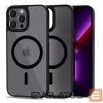 Aizmugurējais vāciņš Tech-Protect  Black || Semi-transparent 