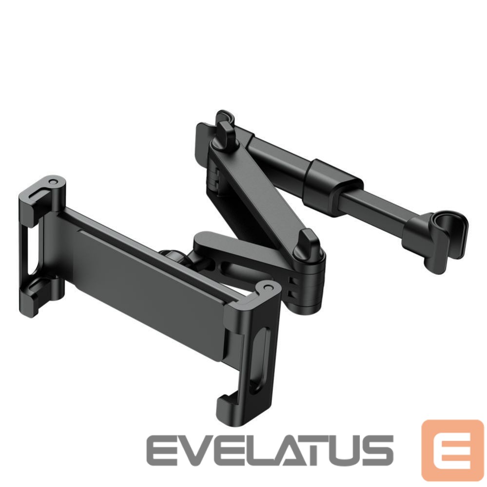 Auto turētājs Tech-Protect Tech-Protect V1 Telescopic Car Headrest Phone Holder - Black