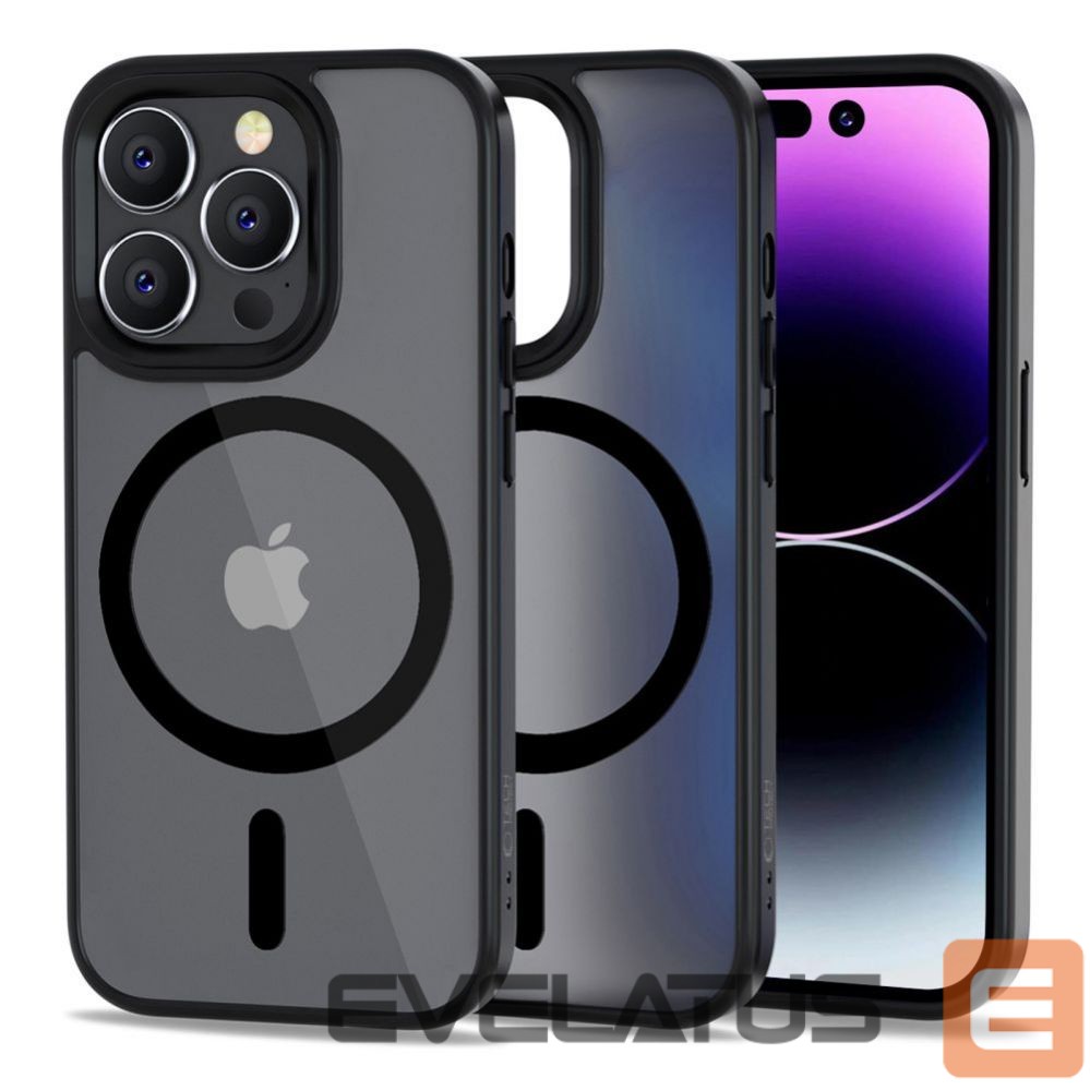 Aizmugurējais vāciņš Tech-Protect Black || Semi-transparent