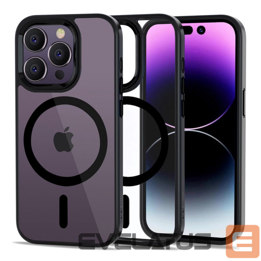 Aizmugurējais vāciņš Tech-Protect Transparent || Black