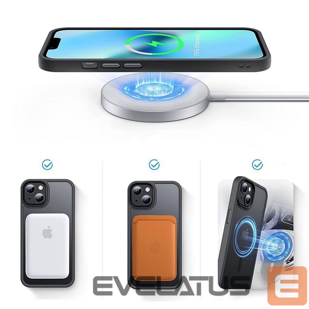 Aizmugurējais vāciņš Tech-Protect Transparent || Black