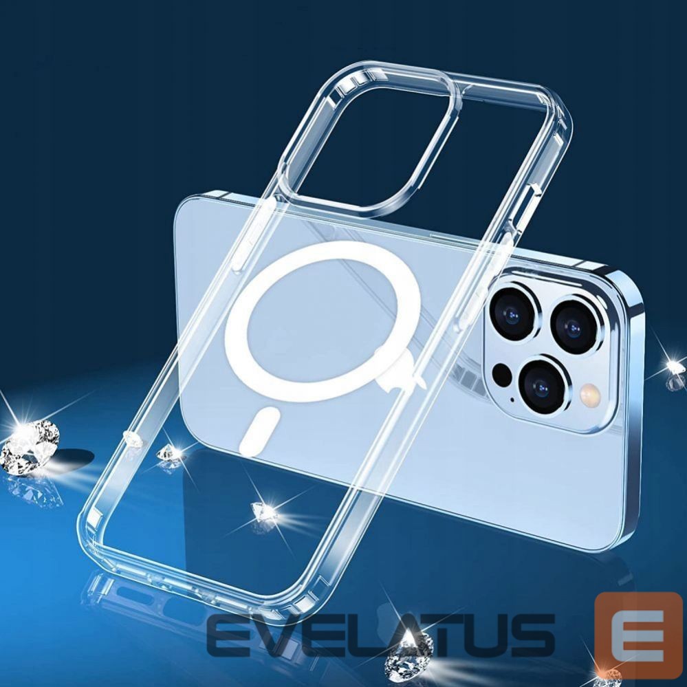 Aizmugurējais vāciņš Tech-Protect Tech-Protect FlexAir Hybrid MagSafe Case for iPhone 12 mini - Clear